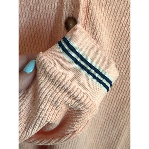 Roller Rabbit Peach Terry Romper Cover Up or Pajamas Womens Size S - Picture 7 of 8